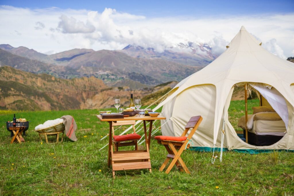 Bolivian glamping place